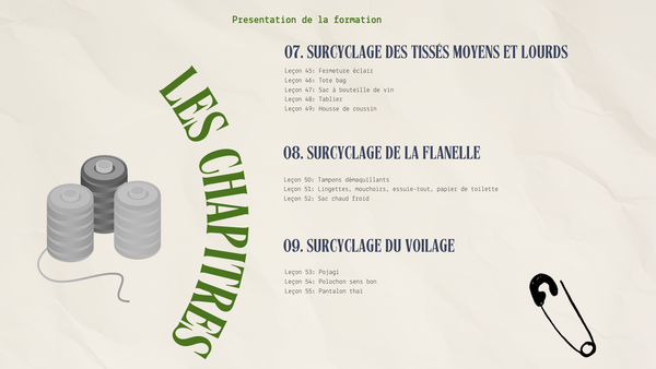 Formation couture en ligne