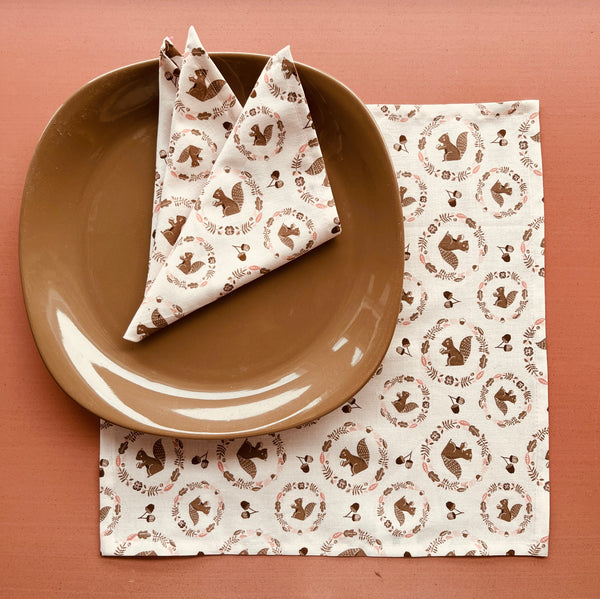 Serviette de table en coton