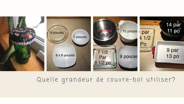 Format de couvre-bols